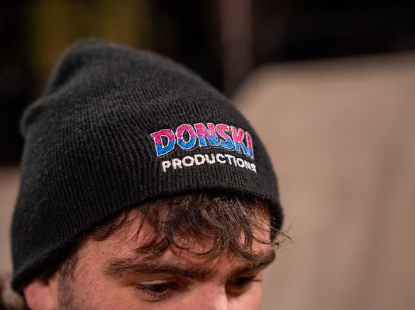 Black DONSKI beanie