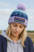 DONSKI purple bobble hat