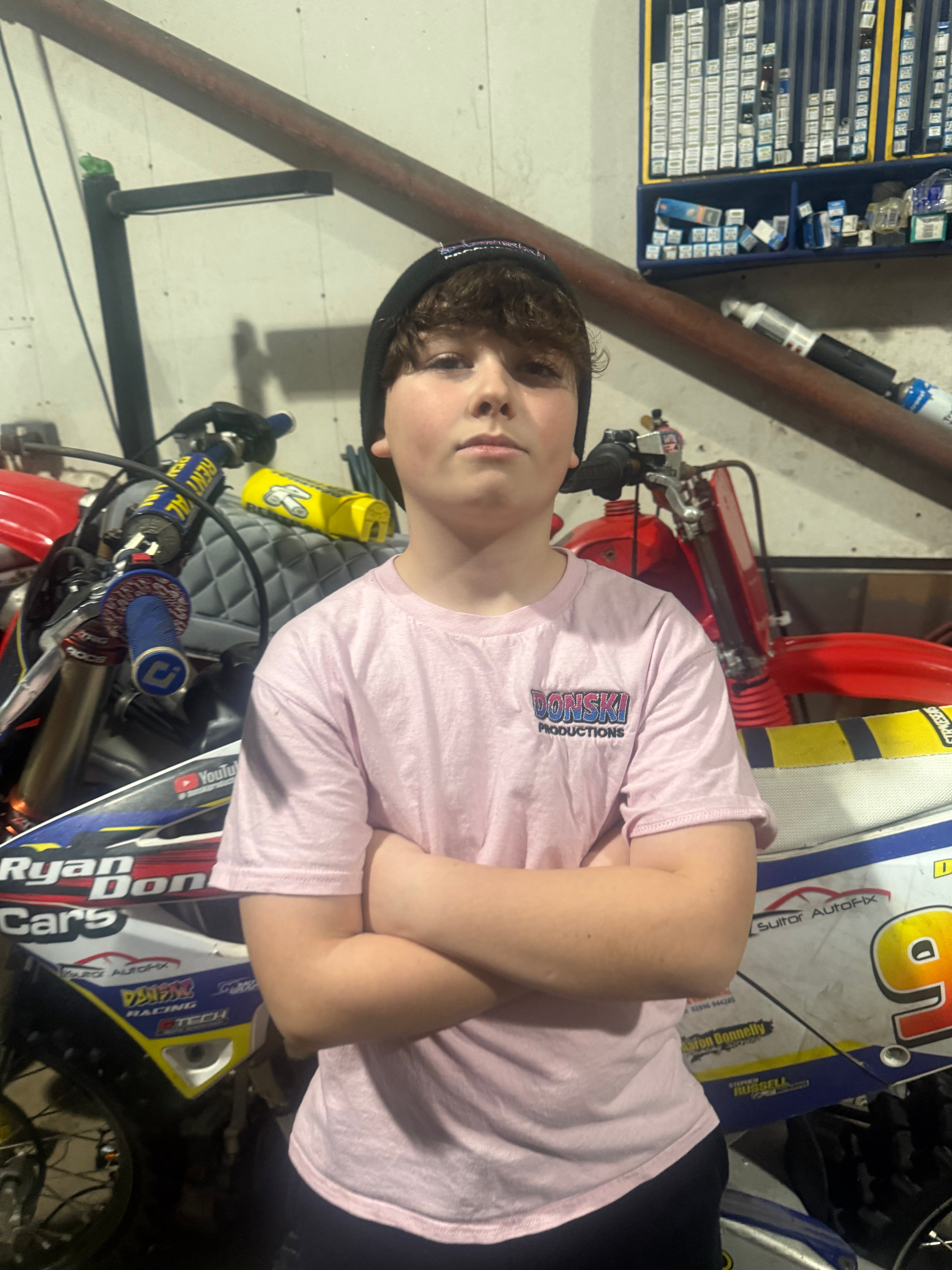 Kids pink DONSKI tshirt